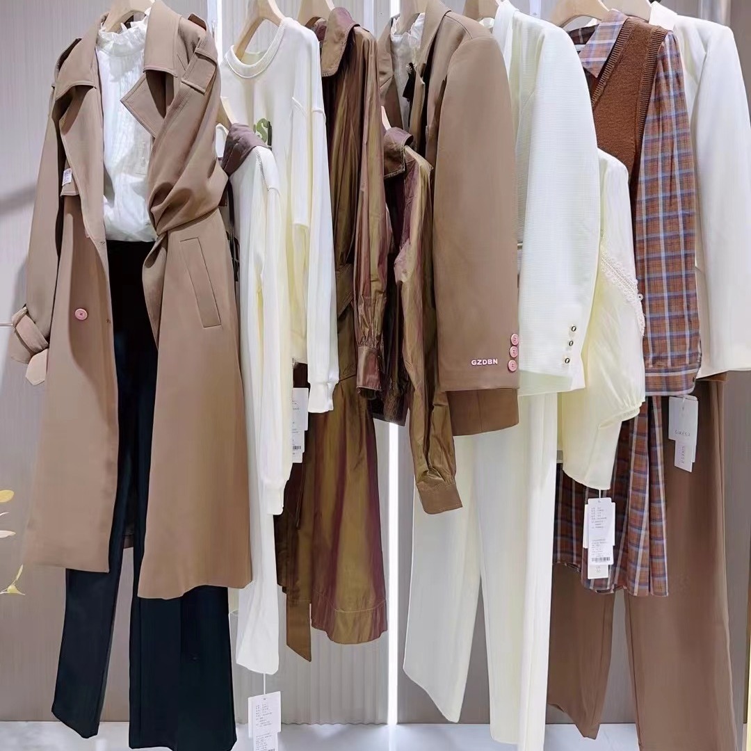 【批发】丝珂品牌折扣女装尾单清货衣服24春装厂家一手货源实体直播拿货