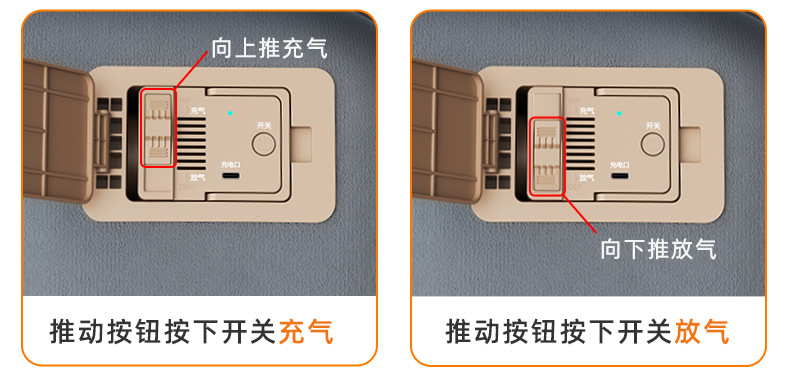 蜗牛叔叔车载床垫suv专用后备箱车上睡觉神器便携式旅行充气睡垫详情7