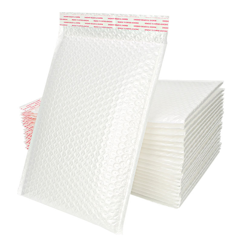 Waterproof kraft paper bubble envelope bags, self-adhesive express co-extruded film bags, wholesale shockproof foam bags, clothing packaging bags Item Picture