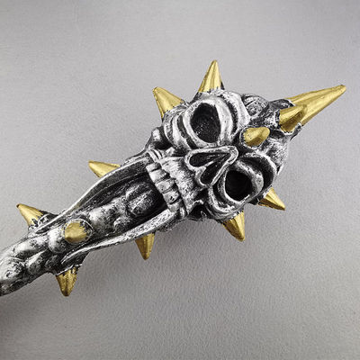 Mace Simulation Weapons Weapons Cos Role Play Halloween Prank Animation Movie Props Rubber Mold Specification drawing