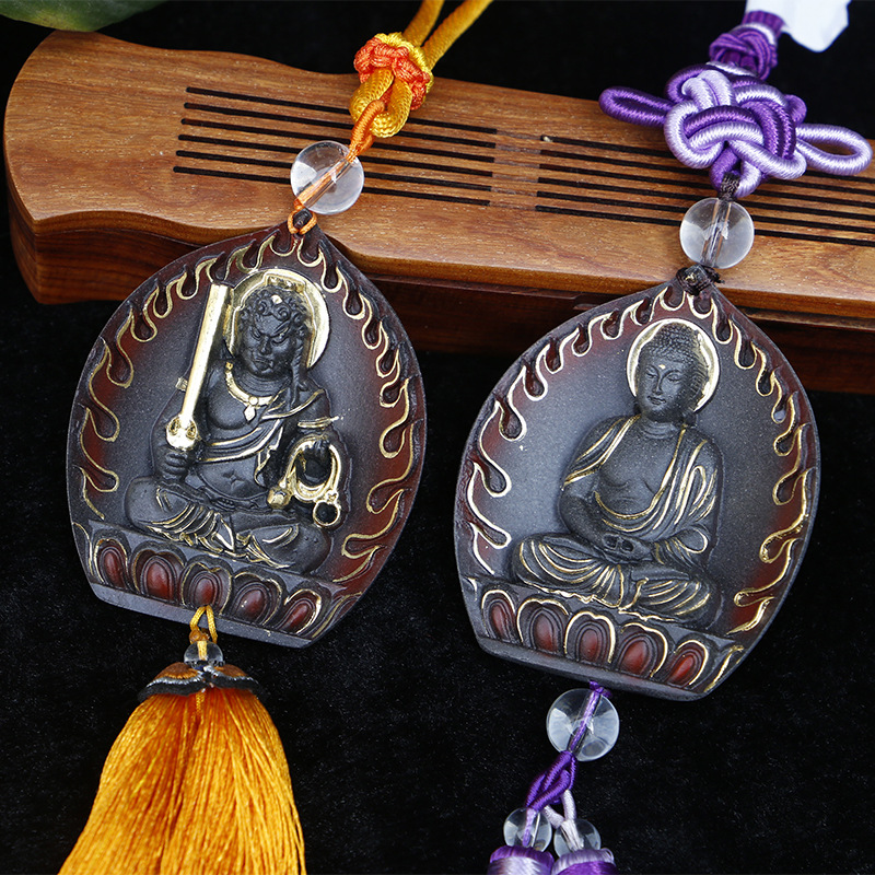 汽车挂钩/车挂/baijian/小车挂件/朱砂吊坠产品图