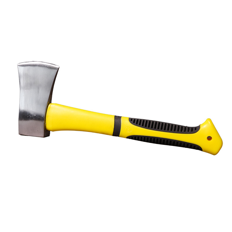 Customized Outdoor Multi-Functional Axe Camping Axe Knife Logging Woodworking Axe Covered With Plastic Handle Axe Item Picture