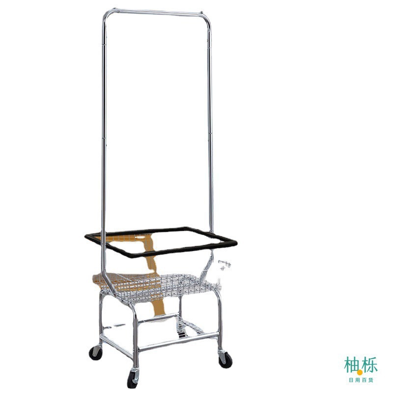 服装店展示架男女装货架童装网红拍照移动购物车衣架落地橱窗陈列详情图5