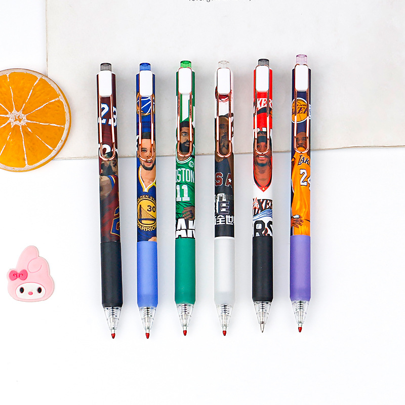 篮球中性笔细节图