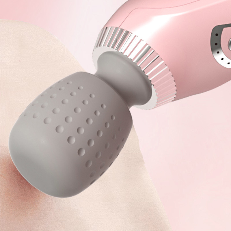 Cross-border mini handheld vibrating massage device, electric vibrating massage hammer, waterproof rechargeable shoulder and neck massage device Specification image
