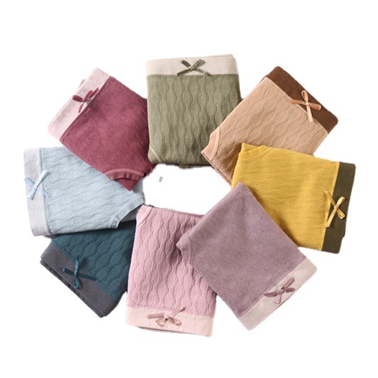 Add Fat And Size Seamless Mid-Waist Underwear Women 180 Pounds Cotton Crotch Anti-Bacterial Crotch Seamless Breathable Women Triangle Pants Item Picture