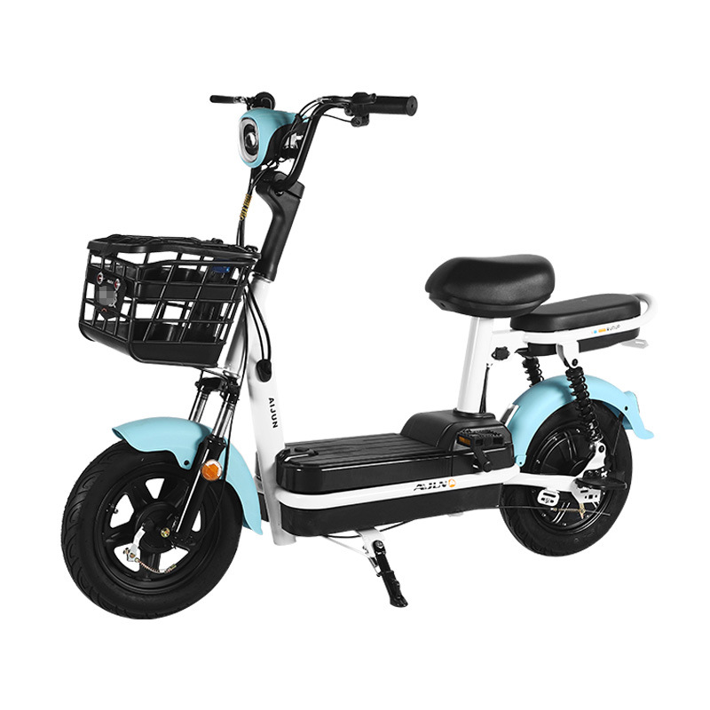 New National Standard Electric Bicycle 48V Lithium Battery Women Adult Scooter Student Small Car Factory Wholesale Item Picture