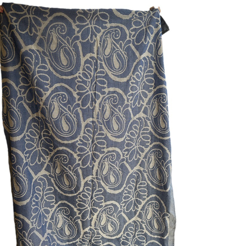 Live-streaming supply of aviation blankets, first-class cabin cover blankets, silk scarves, shawls, and new cashew nut blankets Item Picture