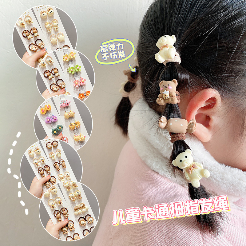 头绳/饰品/发绳欧美风格/发绳/皮筋产品图