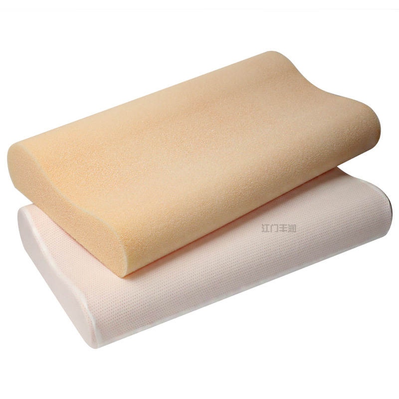 批发硅胶海绵/海绵枕头/水洗枕头白底实物图