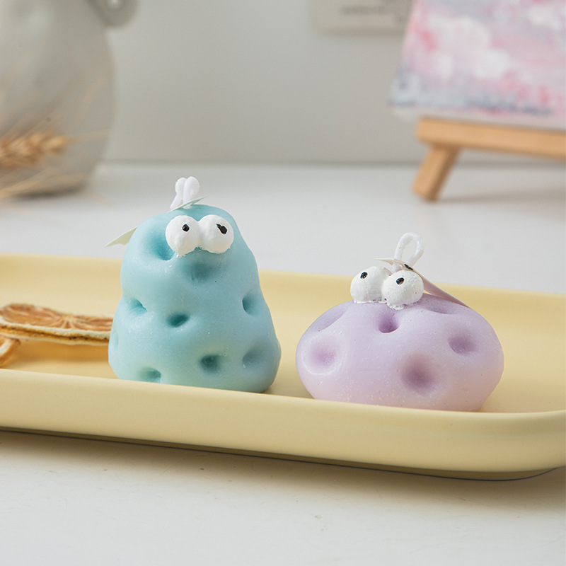 芝士兄弟香薰蜡烛伴手礼芝士蜡烛ins创意家居摆饰套装跨境蜡烛详情图3