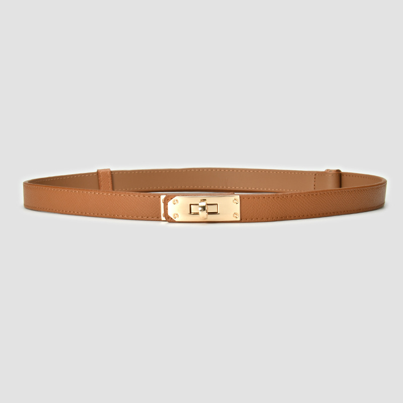 All Vintage Waist Decoration Women Thin Waist Belt Women's Leather South Korean Fashion Girth Thin Belt Women With Dress Decoration Application Scenario