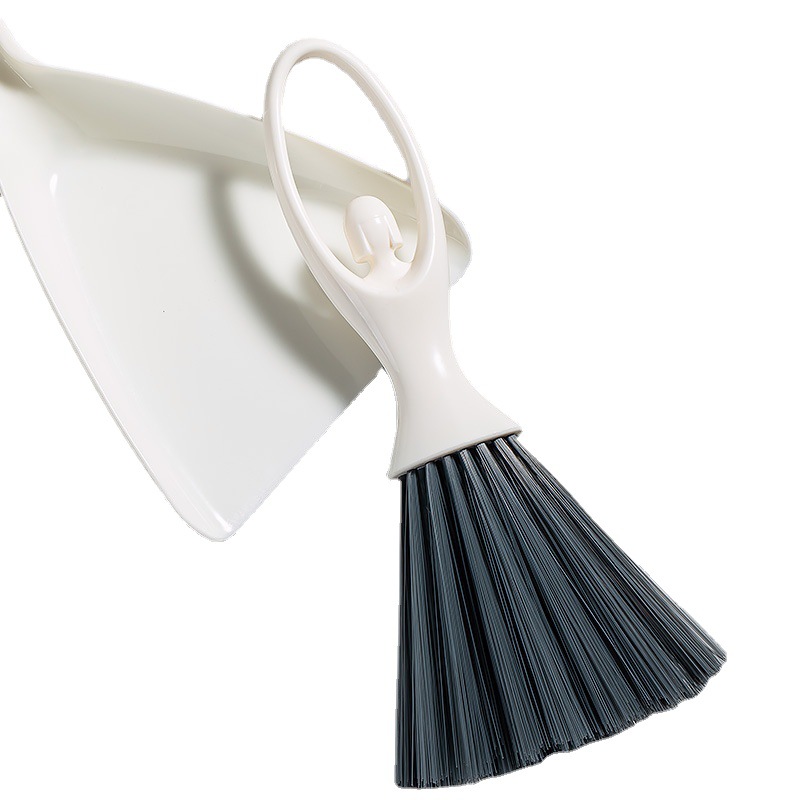 Household Desktop Cleaning Broom Dustpan Set Mini Dust Soft Hair Sweeper Bed Sweeping Broom Plastic Small Trash Shovel Item Picture