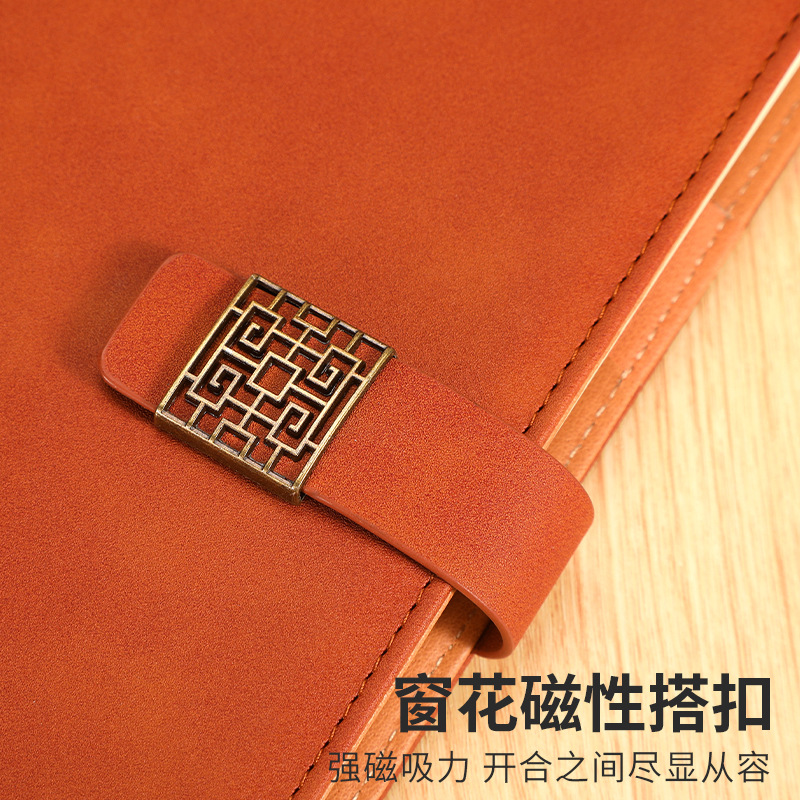 A5 Notebook Book Business Retro 2023 New Sheepba Matte Notepad Office Meeting Can Print Logo Application Scenario
