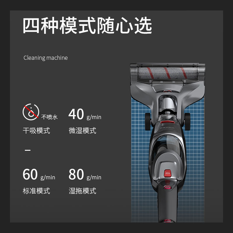 跨境新款洗地机智能自动清洁无线手持扫地机洗吸托一体吸尘器批发详情图4
