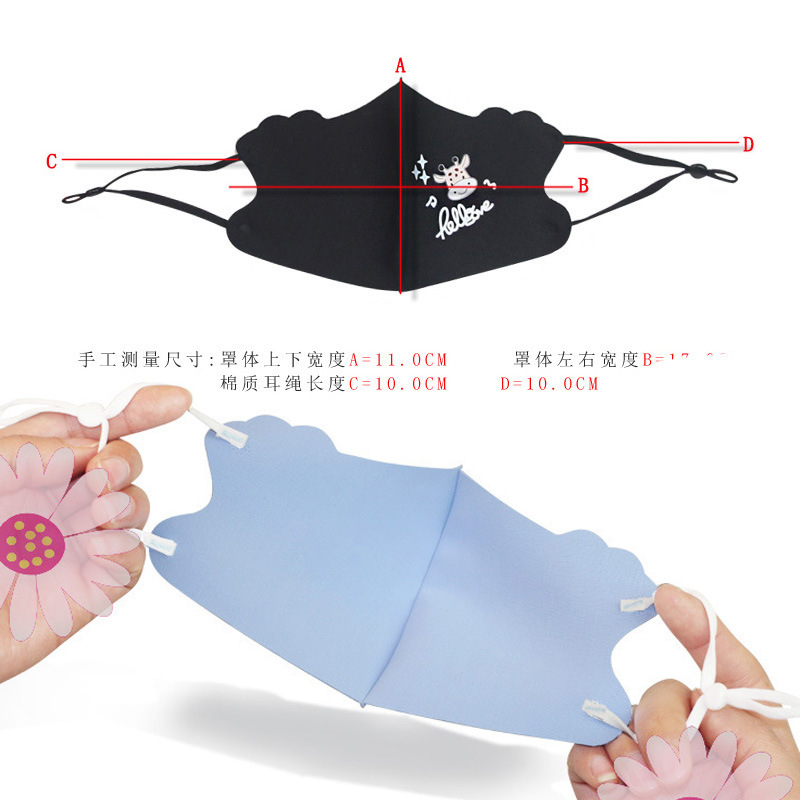 生活口罩实物图