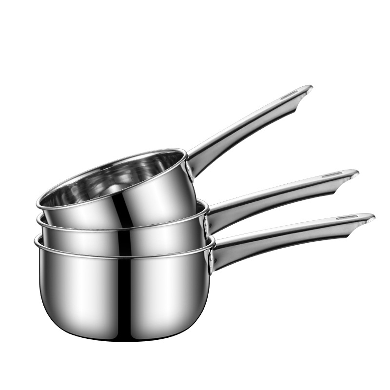 Thickened Stainless Steel Ladle Ladle Long Handle Kitchen Ladle Household Flat-Bottomed Spoon 水舀子 Commercial Ladle Wholesale Item Picture