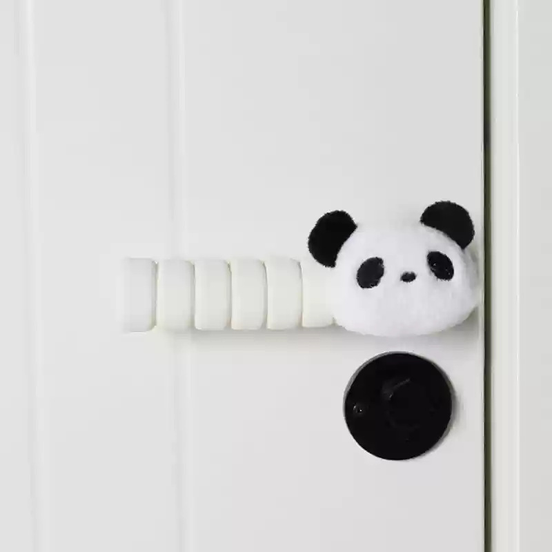现货卡通门后防撞门把手套儿童房间通用保护套可爱新家新年装饰套