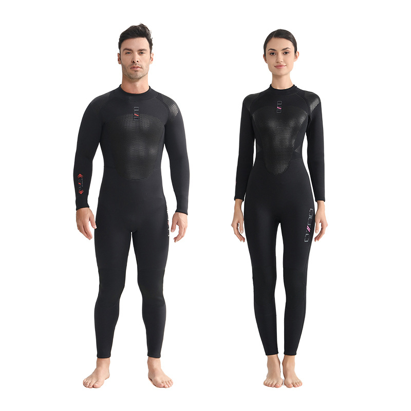 3Mm Wetsuit Men's And Women's Quick-Drying Surf Suit Winter Swimming Suit Ouzo Item Picture