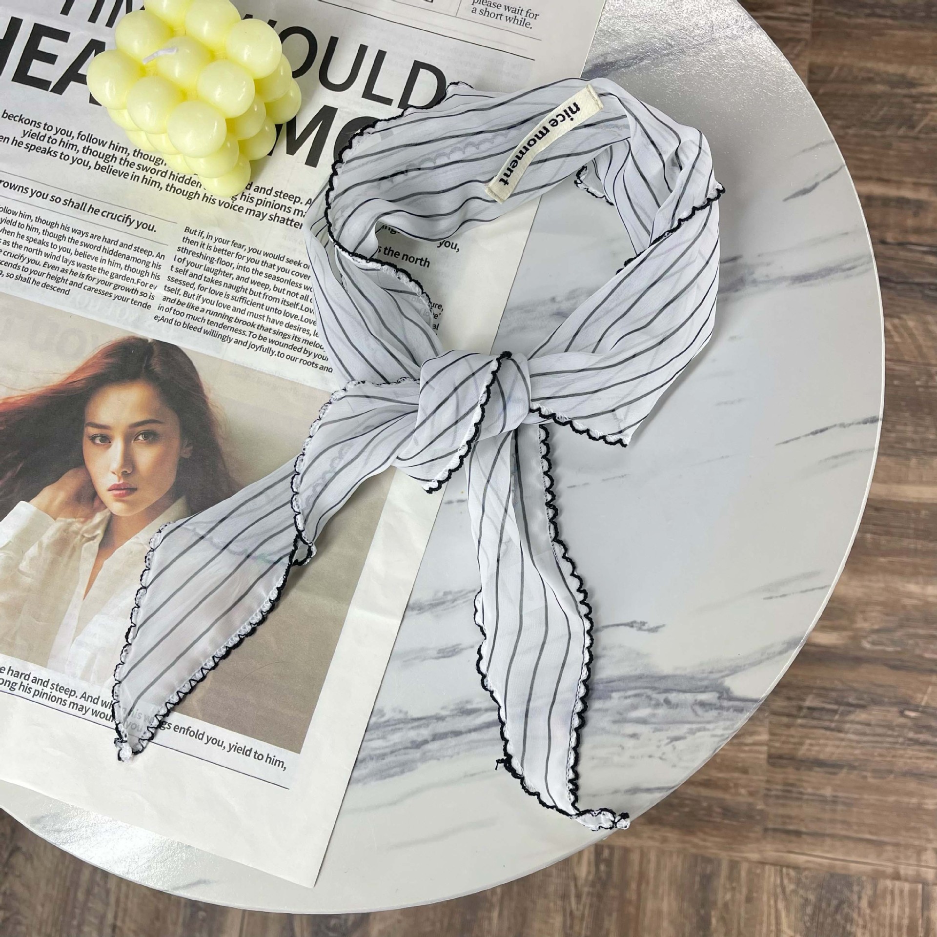 围巾/围巾欧美风/单色围巾/长围巾加厚/足球迷围巾细节图