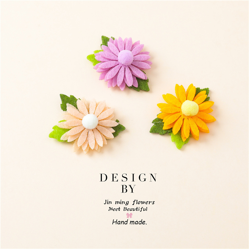 家纺配饰 服装工艺品辅料配件批发 无纺布菊花