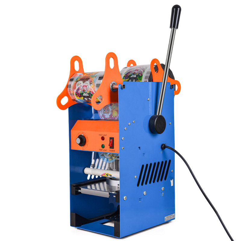 Factory direct sales of commercial manual beverage hand-press sealing machines, milk tea cups, soy milk sealing machines, cup pressing machines, and cup sealing machines Item Picture