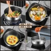 316 stainless steel milk pot, Japanese snow flat pot, non-stick pot, baby food pot, household single-person cooking noodle pot, soup pot Application Scenario