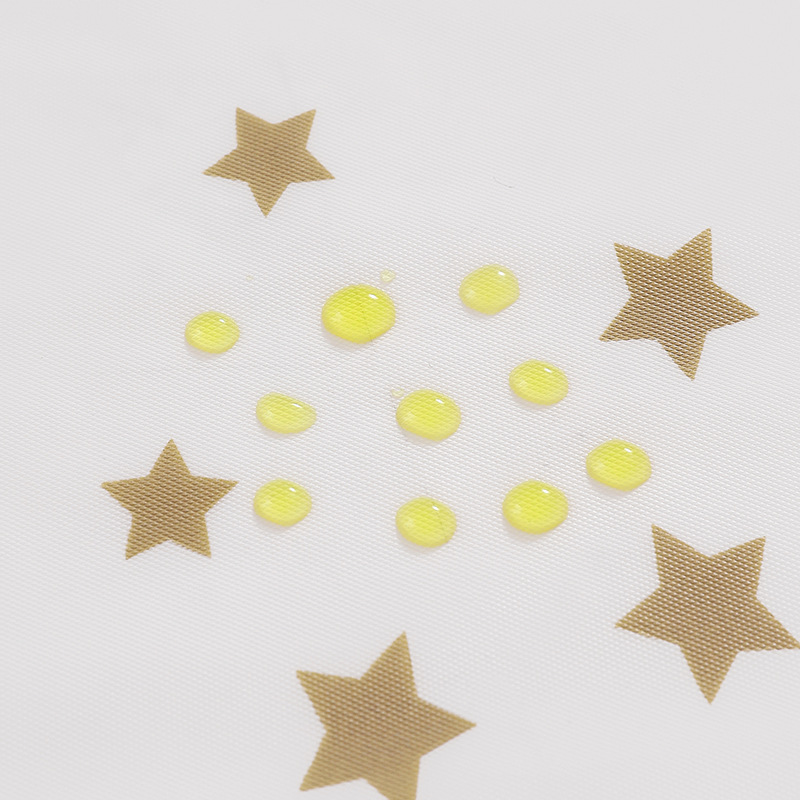 亚马逊热销星星桌布金色满天星节日装饰一次性塑料桌布防水防油污详情图3