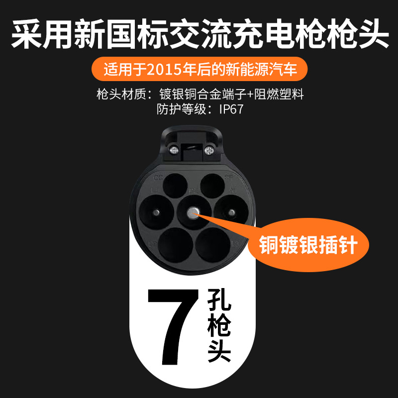 汽车充电桩实物图