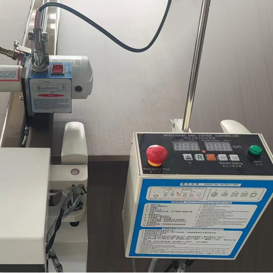 Wholesale automatic lifting fabric cutting machines, fabric cutting machines, high-power cutting machines with delayed lifting, fully automatic, including tracks details Picture