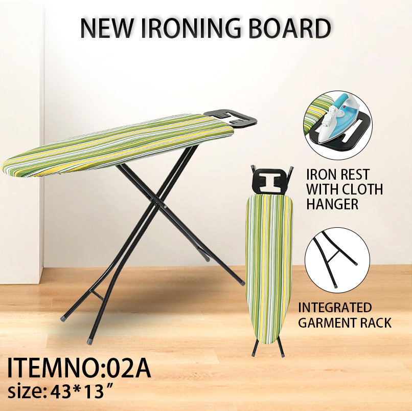 印花可折叠烫衣板亚马逊多色可选托盘双层海绵不褪色家用酒店烫衣