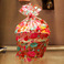塑料糖果袋果篮包装袋礼品袋食品包装袋大号公仔娃娃印花袋水果袋图