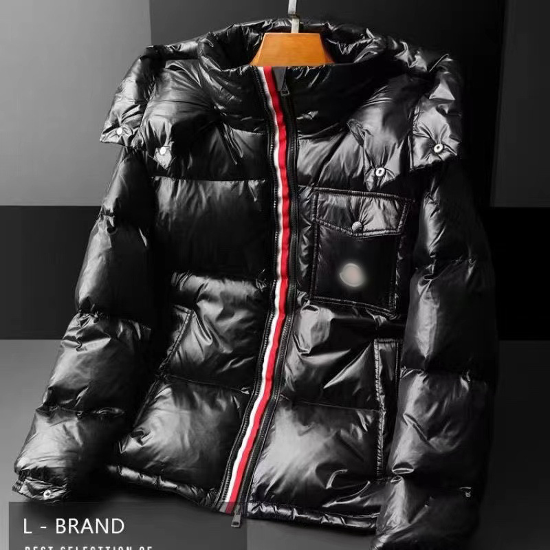 Hombre de pato blanco abajo corto abajo chaqueta otoño invierno casual versátil superior brillante coat con capucha chicos chicos Application Scenario