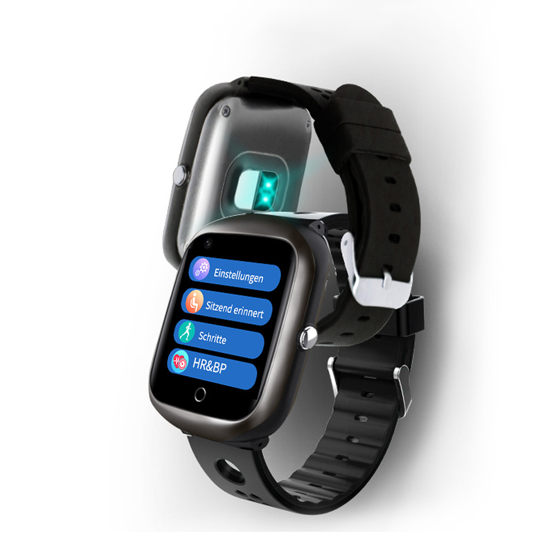 FA66S 新4G老人电话手表插卡心率血压体温GPS定位老年人智能手表详情图2