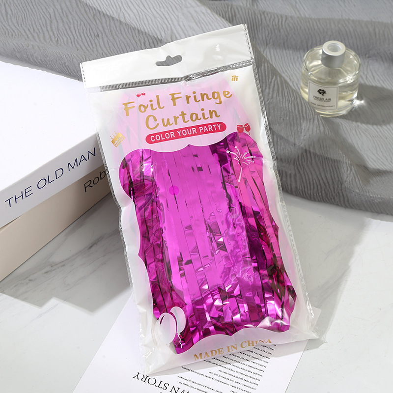 跨境专供1*/马卡龙彩虹炫/雨丝帘产品图