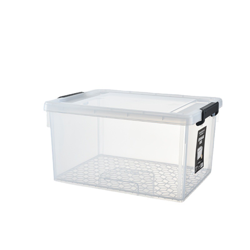 Storage box, bedroom wardrobe, toy storage room, classification box, sundries, portable medical box, nearly right-angle transparent and visible Item Picture