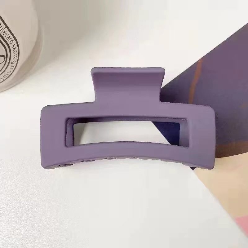 Korean Instagram Hair Grab Square Clip Headpiece Clip Back Of Head Bath Shark Clip Scrub Hair Oversize Clip details Picture