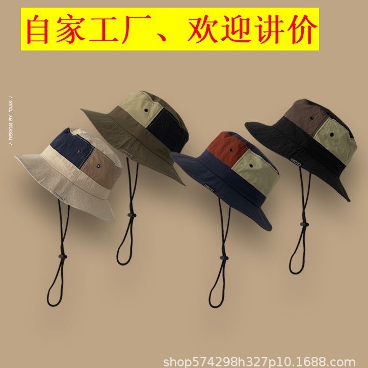 Fisherman Hat Summer New 2024 Hat Women's Quick Dry Waterproof Super Thin Cross-Border Live Hiking Hat Men's Fishing Hat Specification drawing