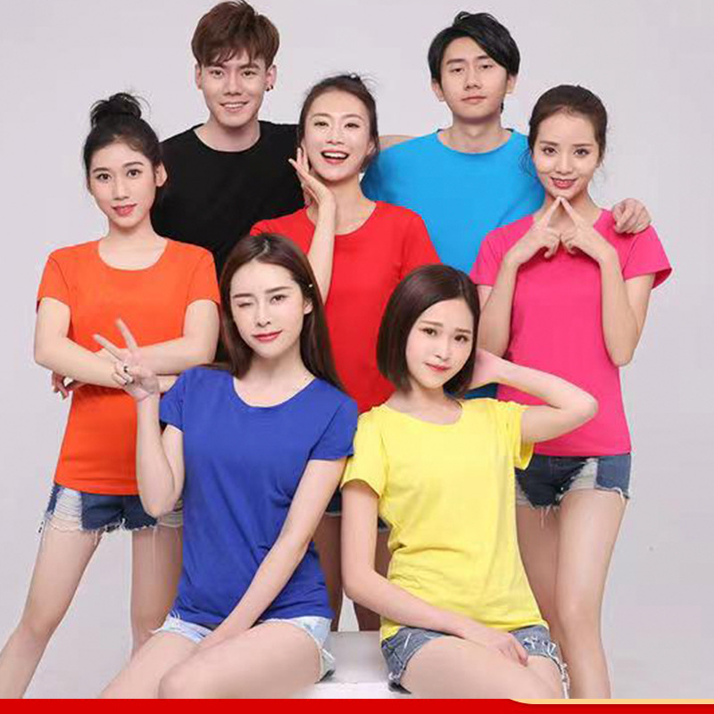 Summer development of T-shirt work clothes printed round collar cotton short-sleeved work clothes team culture advertising shirt wholesale Application Scenario