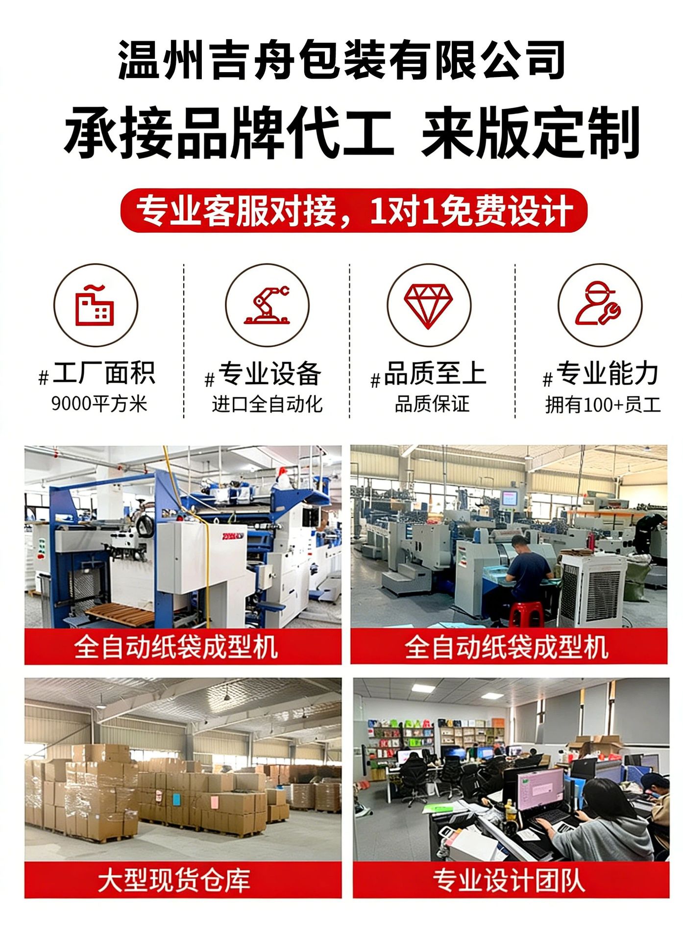 节日牛皮纸手提袋定制服装购物礼品包装纸袋子烘焙奶茶外卖打包袋详情1