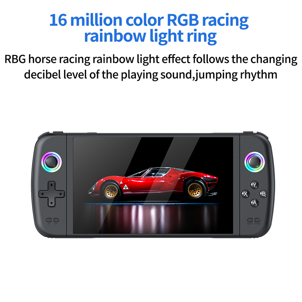 The new cross-border M27 large-screen handheld game console is a portable arcade, high-definition, nostalgic and retro home handheld that can be connected to a TV details Picture