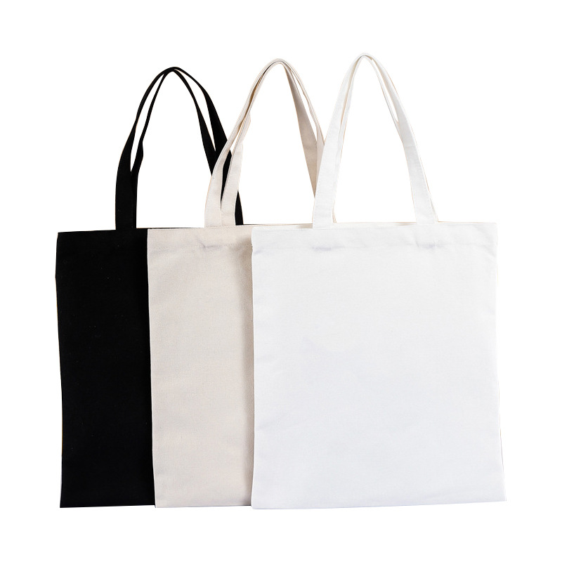 Customized blank canvas bags, logo handbags, DIY printed advertising and promotional cotton bags, custom-made white canvas bags Application Scenario