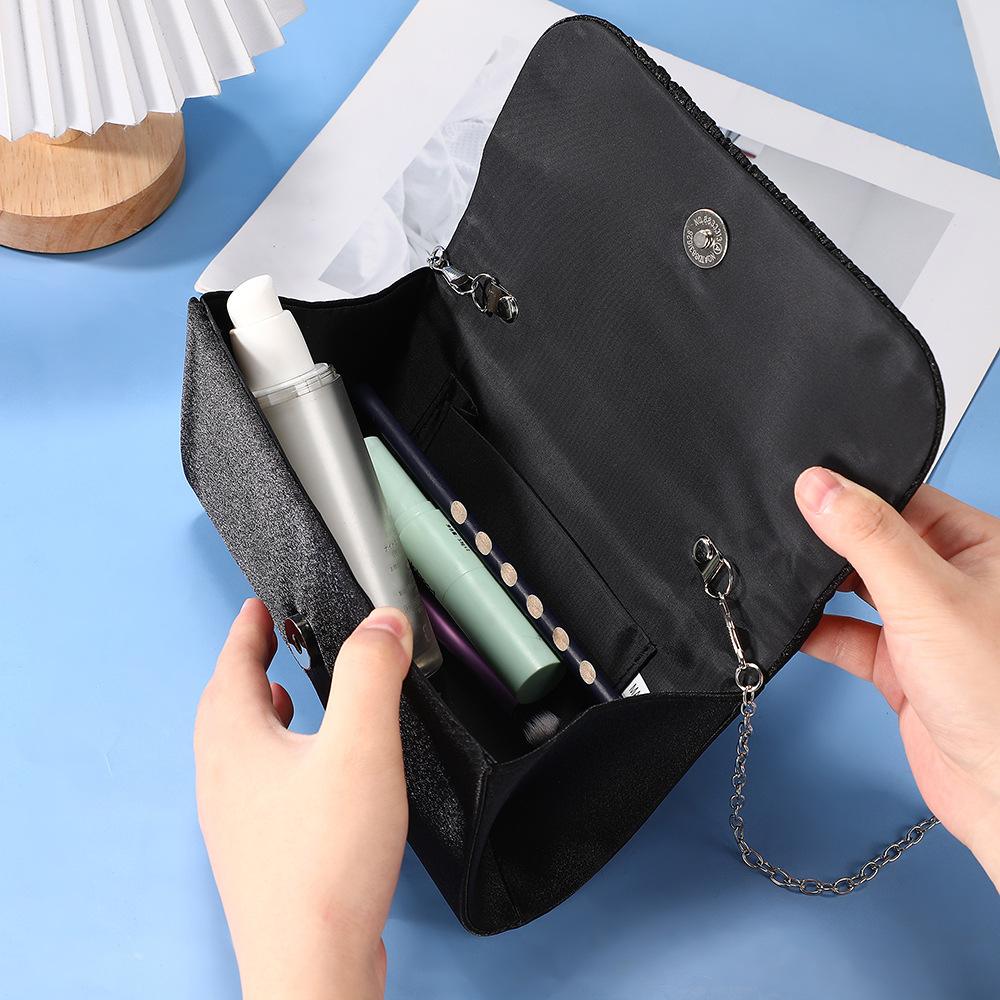 珠绣/小包链条/金属手抓包/晚宴包/女式包细节图