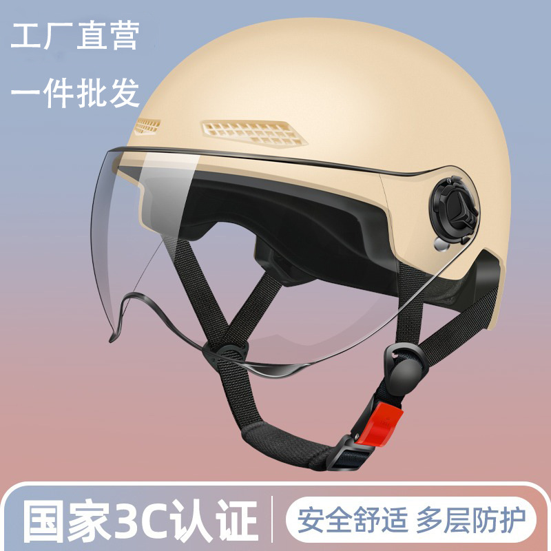 3C certified helmet Electric vehicle men's and women's ABS helmet Sun protection UV riding helmet breathable in summer Application Scenario