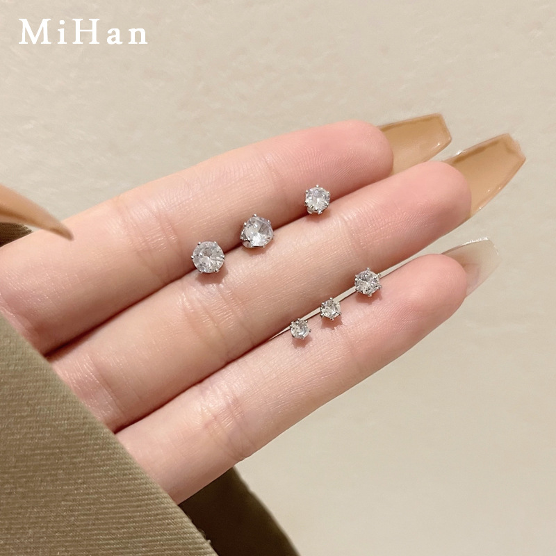 饰品/耳饰/耳钉/925纯银耳钉/耳钉女长款气质细节图