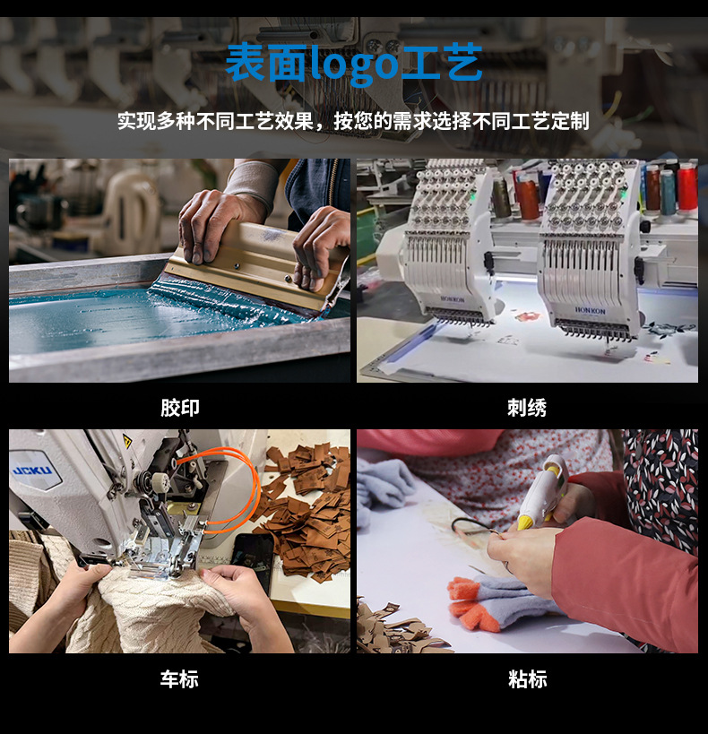 新款冬季女士保暖手套加绒加厚连指手套包套双层包指滑雪针织手套详情7