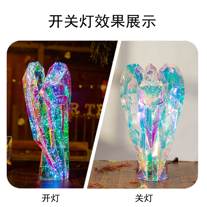 Led Magic Angel Modeling Lights Christmas Stalls Create Gifts Bedroom Window Decoration Creative Luminous Ornaments Application Scenario