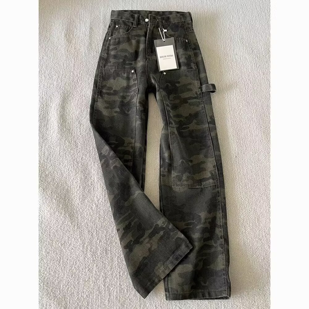 2025新款宽松休闲裤男韩版潮流百搭裤子夏季薄款坠感阔腿拖地长裤