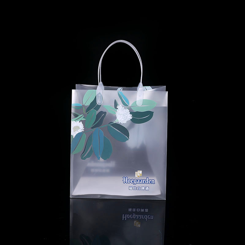 PP手提袋伴手礼透明磨砂塑料pp袋 PVC包装礼品手提袋可免费设计详情图4
