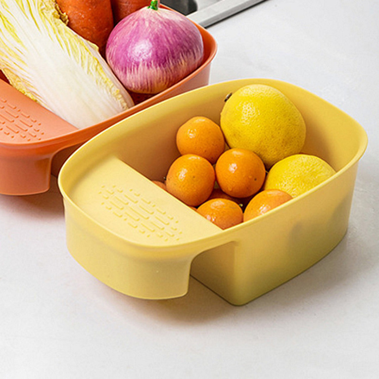 Manufacturers Direct Saddle Drain Basket Multi-Functional Pool Plastic Filter Basket Kitchen Sink Drain Basket Wholesale Application Scenario